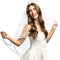Pearl Bride Headband With Veil
