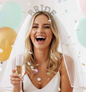 Pearl Bride Headband With Veil