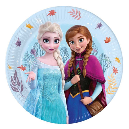 Disney Frozen Paper Plates - 23cm - Pack of 8
