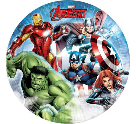 Avengers Infinity Stones Paper Plates - 23cm - Pack of 8