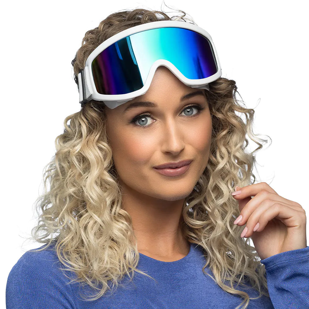 White Party Ski Goggles