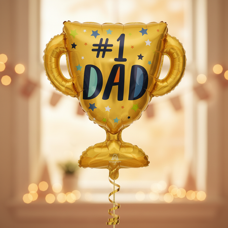 #1 Dad Trophy Balloon Lifestyle