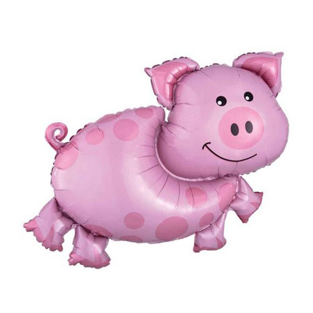 Pig Shaped Foil Balloon - 35"