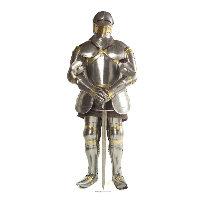 Knight in Shining Armour Cardboard Cutout - 1.86m
