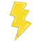 Yellow Lightning Bolt Foil Balloon - 36