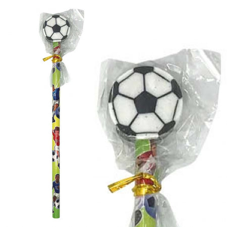 Football Pencil with Eraser - Each