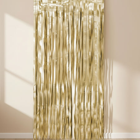 Gold Foil Curtain -  2m