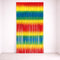 Rainbow Multicolour Foil Shimmer Curtain - 2m
