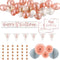 16th Birthday Rose Gold Glitz Decoration Pack