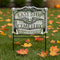 Last Stop Cemetery Halloween Sign - 78cm