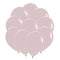 Rose Pink Pastel Dusk Latex Balloons - 12