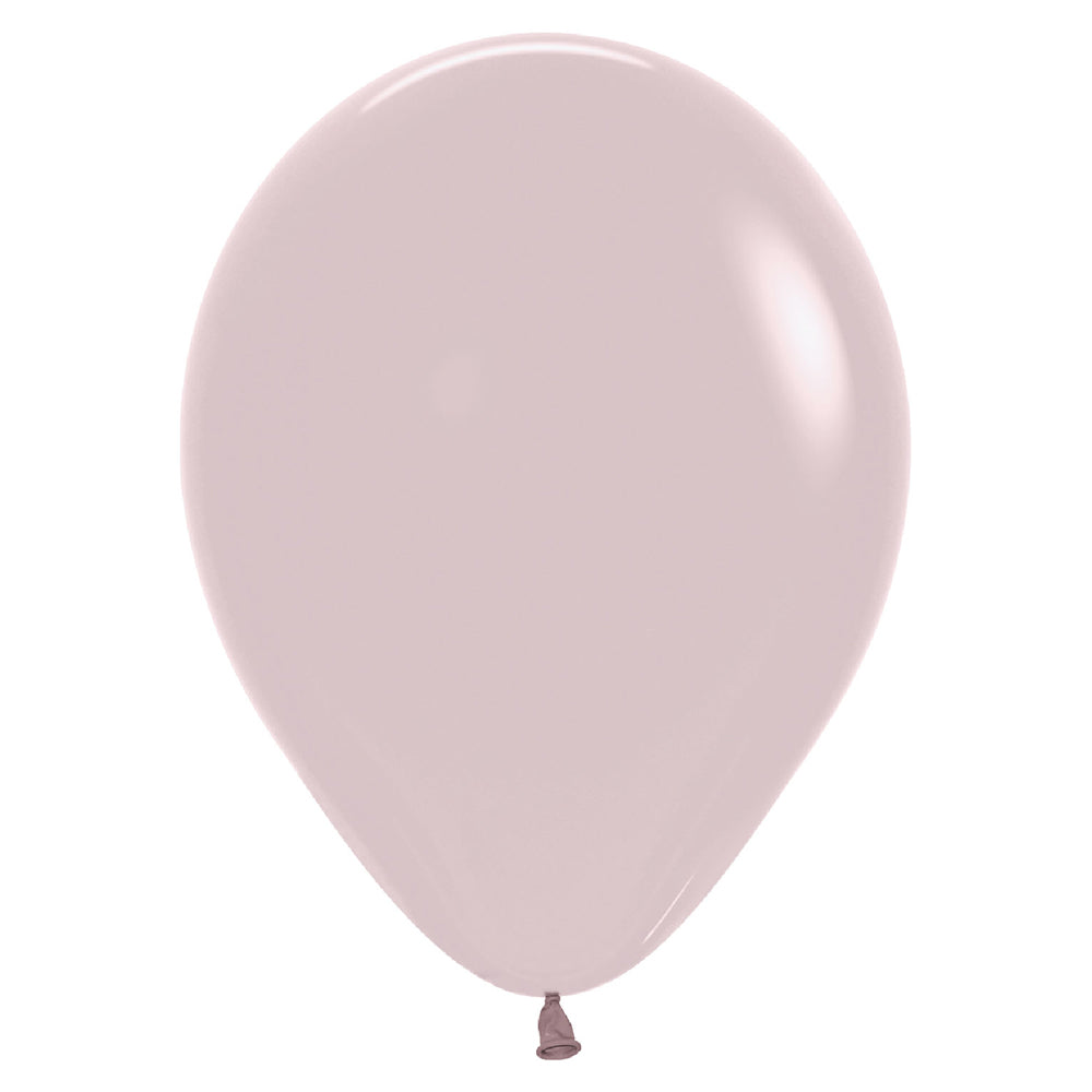 Pastel Dusk Rose Latex Balloons - 12" - Pack of 10