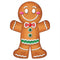 Jointed Card Gingerbread Man Decoration - 91cm