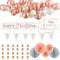 21st Birthday Rose Gold Glitz Decoration Pack