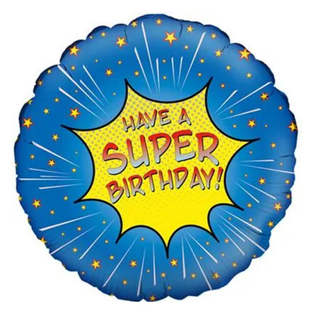 Have A Super Birthday! Foil Balloon - 18