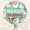 Christmas Santa Ho Ho Ho Foil Balloon - 18