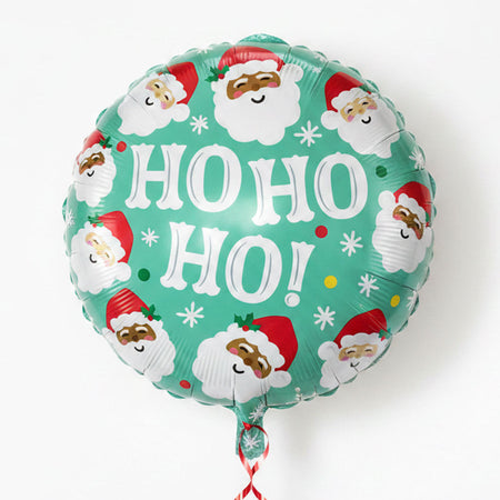 Christmas Santa Ho Ho Ho Foil Balloon - 18