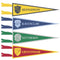Official Harry Potter Fabric Pennant House Flags - Pack of 4