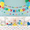 Rainbow Felt Pom Pom Garland - 2.13m