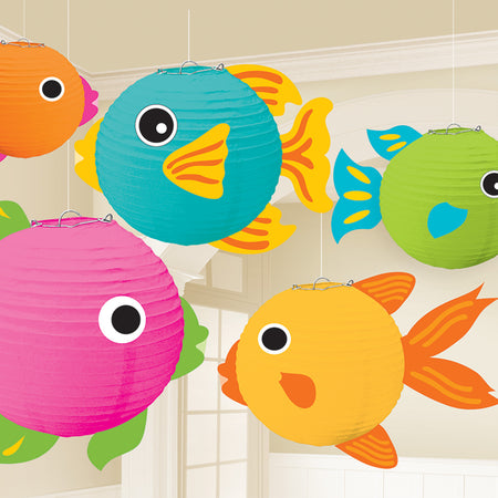 Fish Lanterns - Pack of 5