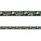Graduation 'Congrats Grad' Stars & Caps Foil Banner - 3.65m
