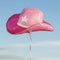 Pink Cowgirl Hat Shape Foil Balloon - 30