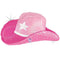 Pink Cowgirl Hat Shape Foil Balloon - 30