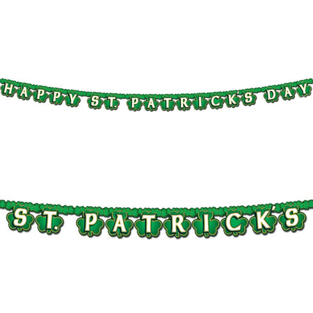 Happy St Patrick's Day Card Banner - 2.1m