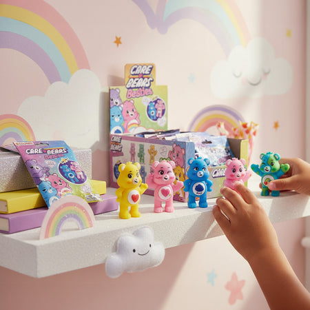 Official Care Bears 3D Besties in Surprise Bag - 8 To Collect - Each