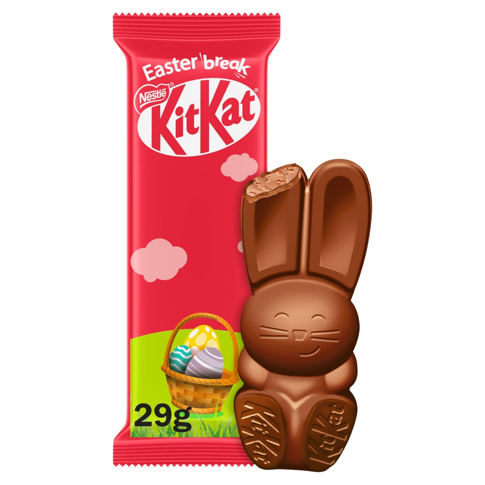 Kit Kat Milk Chocolate Bunny 29g | Easter Chocolate | Party Packs