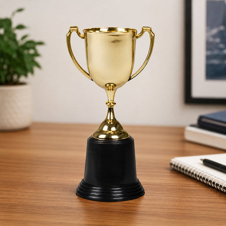 Gold Plastic Trophy - 22cm