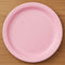 Light Pink Paper Plates - 23cm- Each