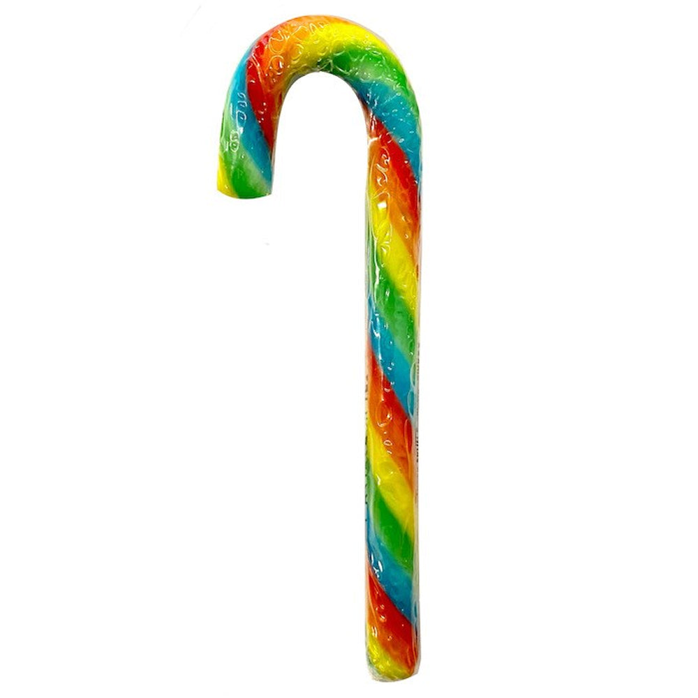 Rainbow Candy Cane Sweet - 20g - Each
