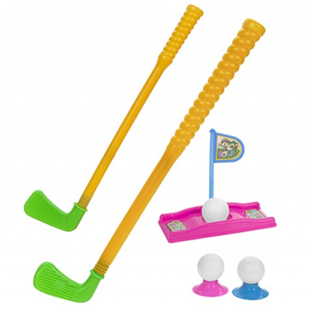 Kids Golf Set Game - 2 Assorted Colours
