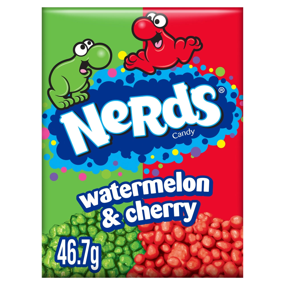Nerds Sweets - Wild Cherry & Watermelon Flavour - 46.7g