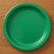 Green Paper Plates - 23cm - Each