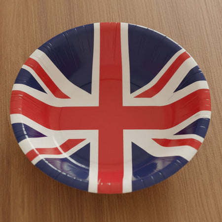 Union Jack Paper Bowls - 16cm - Pack of 8