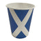 Scottish Flag Paper Cups - 266ml - Pack of 8