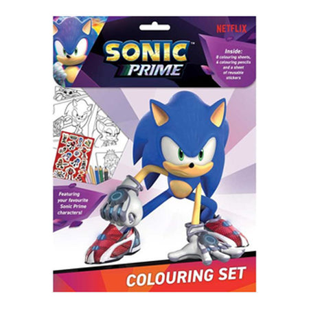 Sonic The Hedgehog Colouring Book
