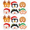 Christmas Card Masks - Pack of 12