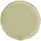 Olive/Sage Green Round Satin Foil Balloon - 18