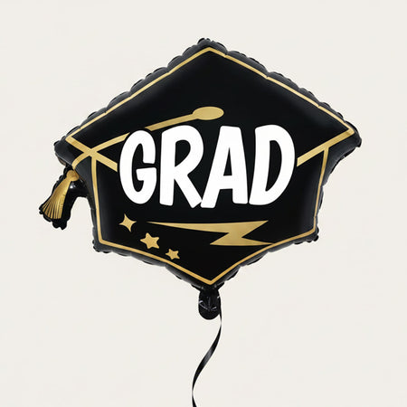 Graduation Mortarboard Hat Grad Foil Balloon - 26