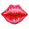 Red Lips Foil Balloon - 26