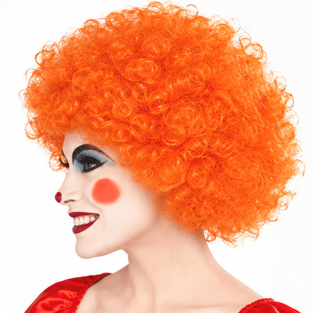 Orange Curly Wig
