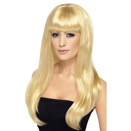 Blonde Wig With Fringe