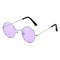 Purple Tint Round Ozzy Prince of Darkness Glasses