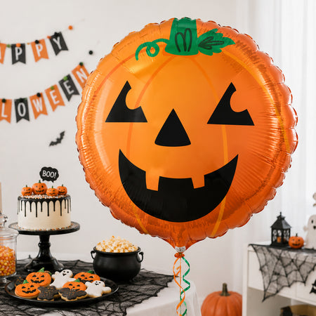 Cute Pumpkin Foil Balloon - 18