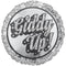 Giddy Up Silver Sparkle Foil Balloon - 18