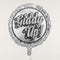 Giddy Up Silver Sparkle Foil Balloon - 18
