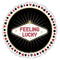 Casino Feeling Lucky Foil Balloon - 18